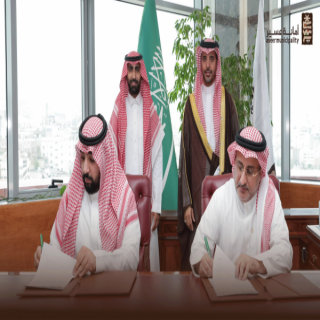 اتفاقية تعاون تجمع امانة عسير ومجموعة السلام البيطريه