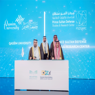 #جامعة_القصيم توقع عقودًا بحثية مع مركز الأمير سلطان للدراسات والبحوث الدفاعية