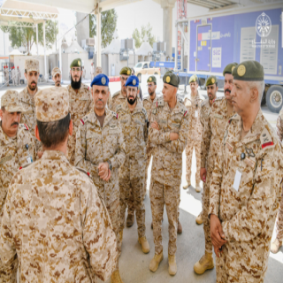 مدير الأركان المشتركة للقوات المسلحة يزور وحدات الوزارة المشاركة في مهمة الحج