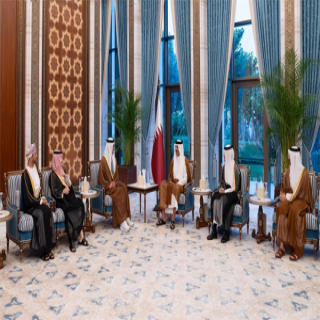 أمير دولة قطر يستقبل وزراء خارجية دول مجلس التعاون لدول الخليج العربية