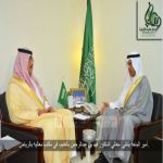 أمير الباحة يلتقي  معالي الدكتور فهد بن عبدالرحمن بالغنيم، في مكتب معاليه بالرياض.