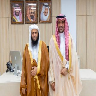 مُدير عام فرع هيئة عسير يلتقي معالي أمين النطقة المُهندس عبدالله الجالي