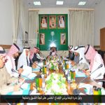 وكيل إمارة الباحة يرئس الأجتماع  الخامس عشر للجنة التنسيق والمتابعة