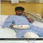 "الفريق العمرو" يطمئن هاتفيا على صحة الجندي المصاب بحادث "وادي رما"