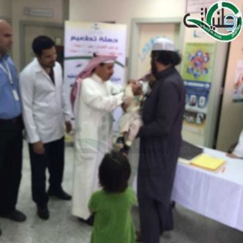 انطلاق الجرعة الثانية من حملة تطعيم الأطفال بالحرجة