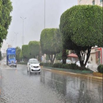 الأمطار التي شهدتها منطقة عسير لهذا اليوم الجمعة 1436/5/29هـ
