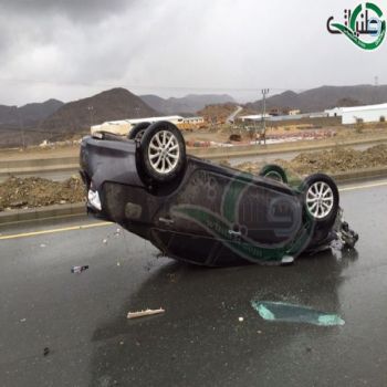 الزهراني " هلال الباحة باشر11 حادثاً نتج عنها 17 إصابة متفاوته