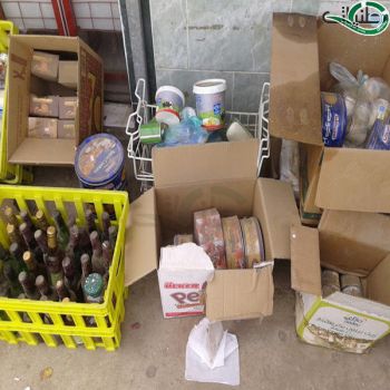 بلدية بلجرشي تصادر مواد تجميل ومواد عذائية منتهية الصلاحية
