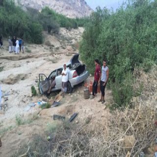 إصابة مقيم يمني بإصابات خطيرة في حادث طريق ثلوث المنظر وادي بقرة
