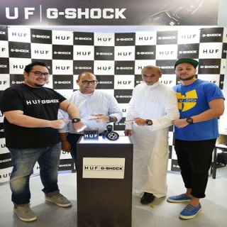 كاسيو تطلق "ساعة جي شوك GD400HUF-1 " في السوق السعودي