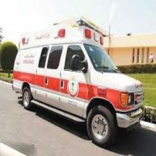 هلال تيماء ينقل شخص لمستشفى المحافظة تعرض لحادث سير