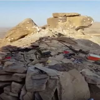 فيديو- يكشف نجاة أحدأفراد القوات البرية من رصاصة قناص حوثي على الحدالجنوبي