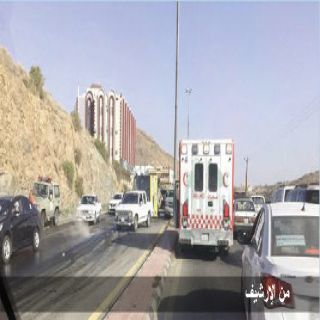 إصابة (28) #طالبة في حادث إنقلاب حافلة تُقلهم بحجرة #الباحة