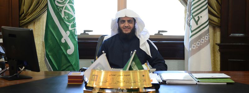  عميد شؤون الطلاب ورئيس مجلس إدارة صندوق الطلاب الدكتورعبدالله بن منصور آل عضيد